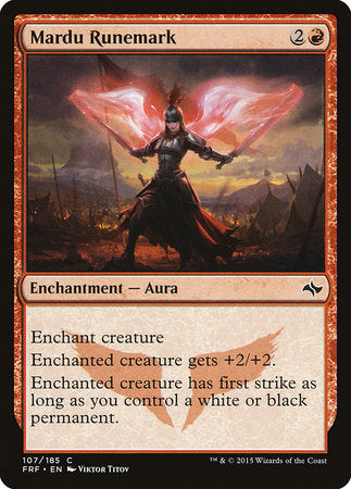 Mardu Runemark [Fate Reforged] | Exor Games Summserside