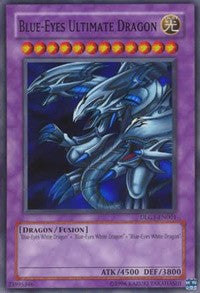 Blue-Eyes Ultimate Dragon [DLG1-EN001] Super Rare | Exor Games Summserside