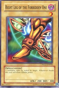 Right Leg of the Forbidden One [DLG1-EN018] Common | Exor Games Summserside