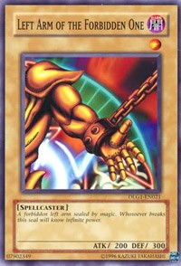 Left Arm of the Forbidden One [DLG1-EN021] Common | Exor Games Summserside