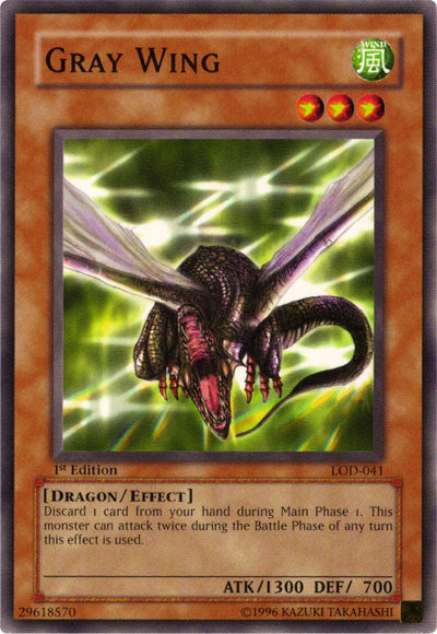 Gray Wing [LOD-041] Common | Exor Games Summserside