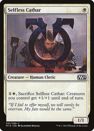 Selfless Cathar [Magic 2015] | Exor Games Summserside