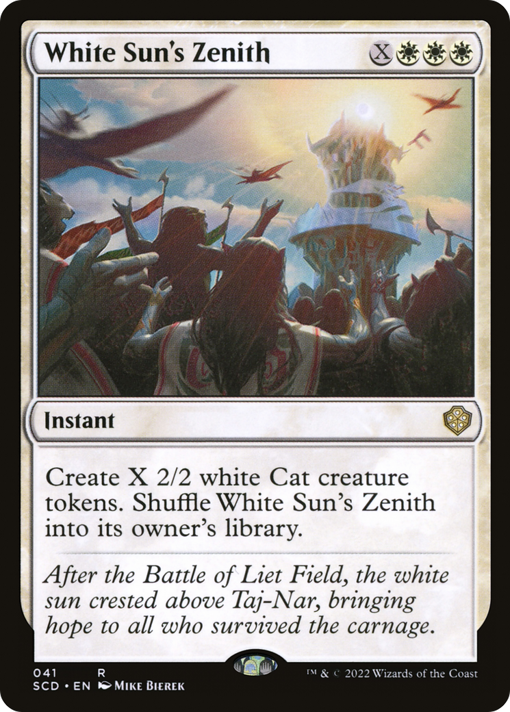 White Sun's Zenith [Starter Commander Decks] | Exor Games Summserside