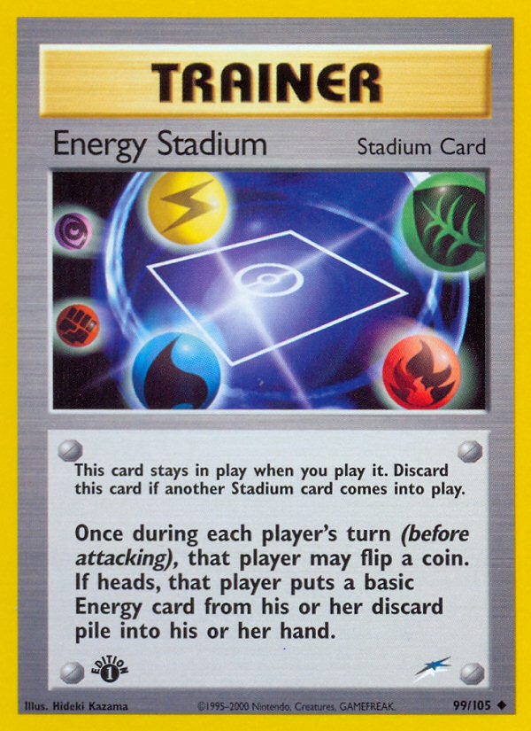 Energy Stadium (99/105) [Neo Destiny 1st Edition] | Exor Games Summserside