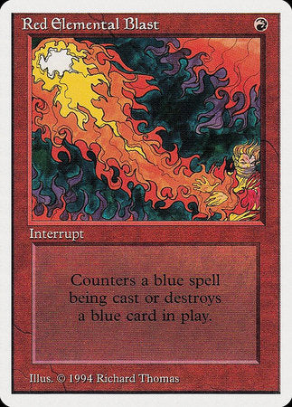 Red Elemental Blast [Summer Magic / Edgar] | Exor Games Summserside