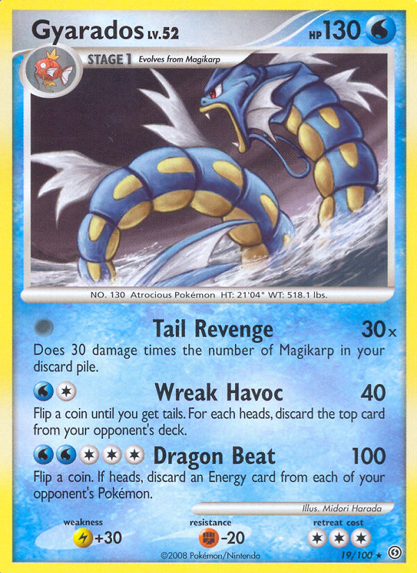 Gyarados (19/100) [Diamond & Pearl: Stormfront] | Exor Games Summserside