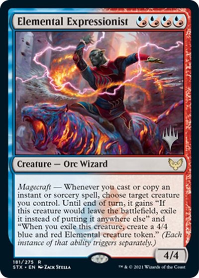 Elemental Expressionist (Promo Pack) [Strixhaven: School of Mages Promos] | Exor Games Summserside