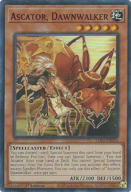 Ascator, Dawnwalker (Red) [LDS3-EN050] Ultra Rare | Exor Games Summserside