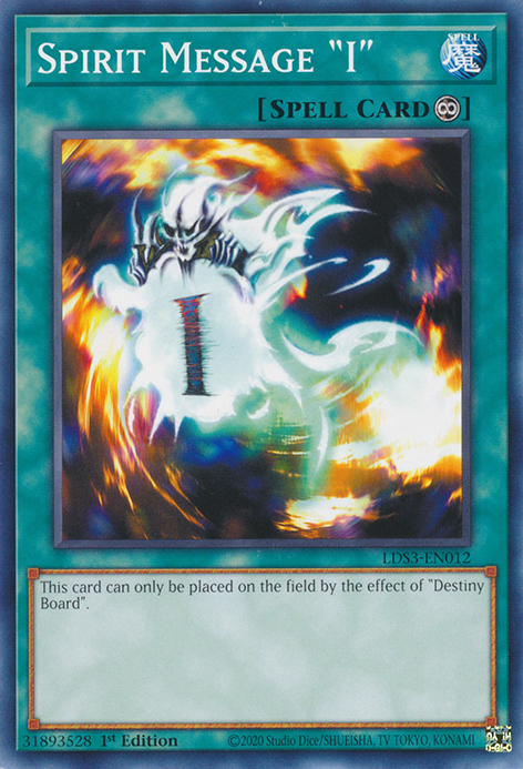 Spirit Message I [LDS3-EN012] Common | Exor Games Summserside