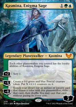 Kasmina, Enigma Sage (Extended) [Strixhaven: School of Mages] | Exor Games Summserside