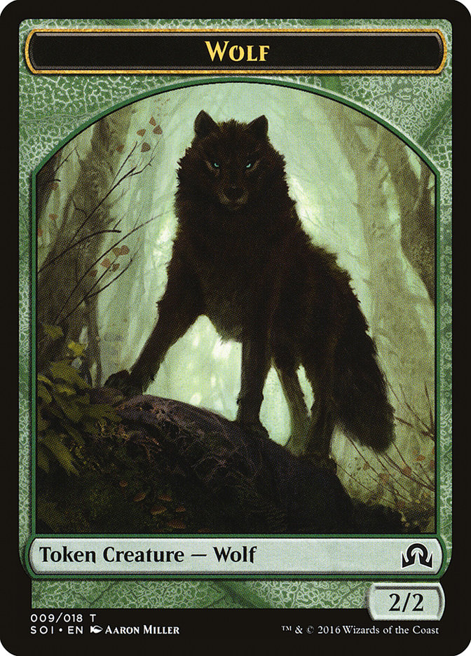 Wolf [Shadows over Innistrad Tokens] | Exor Games Summserside