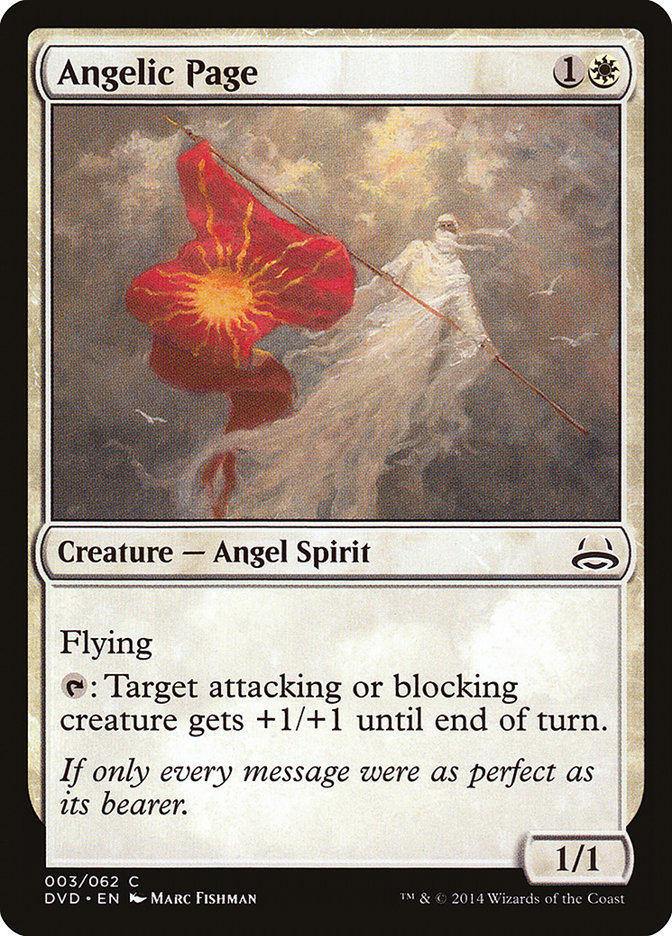 Angelic Page (Divine vs. Demonic) [Duel Decks Anthology] | Exor Games Summserside