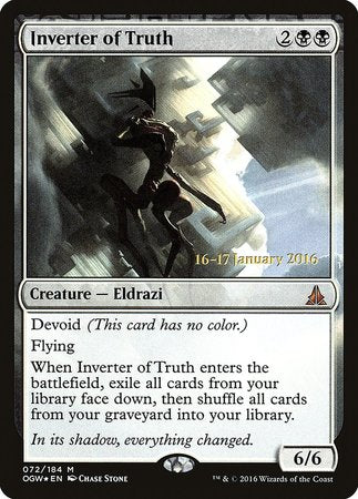 Inverter of Truth [Oath of the Gatewatch Promos] | Exor Games Summserside