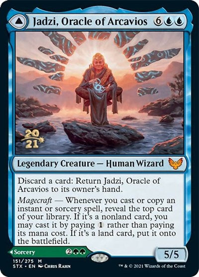 Jadzi, Oracle of Arcavios // Journey to the Oracle [Strixhaven: School of Mages Prerelease Promos] | Exor Games Summserside
