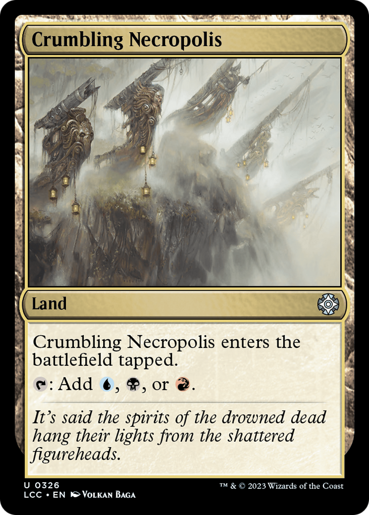 Crumbling Necropolis [The Lost Caverns of Ixalan Commander] | Exor Games Summserside