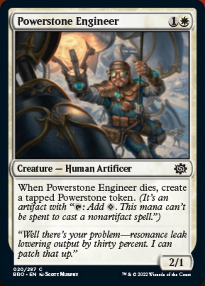 Powerstone Engineer [The Brothers' War] | Exor Games Summserside