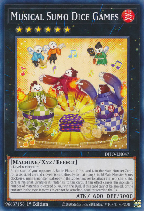 Musical Sumo Dice Games [DIFO-EN047] Common | Exor Games Summserside