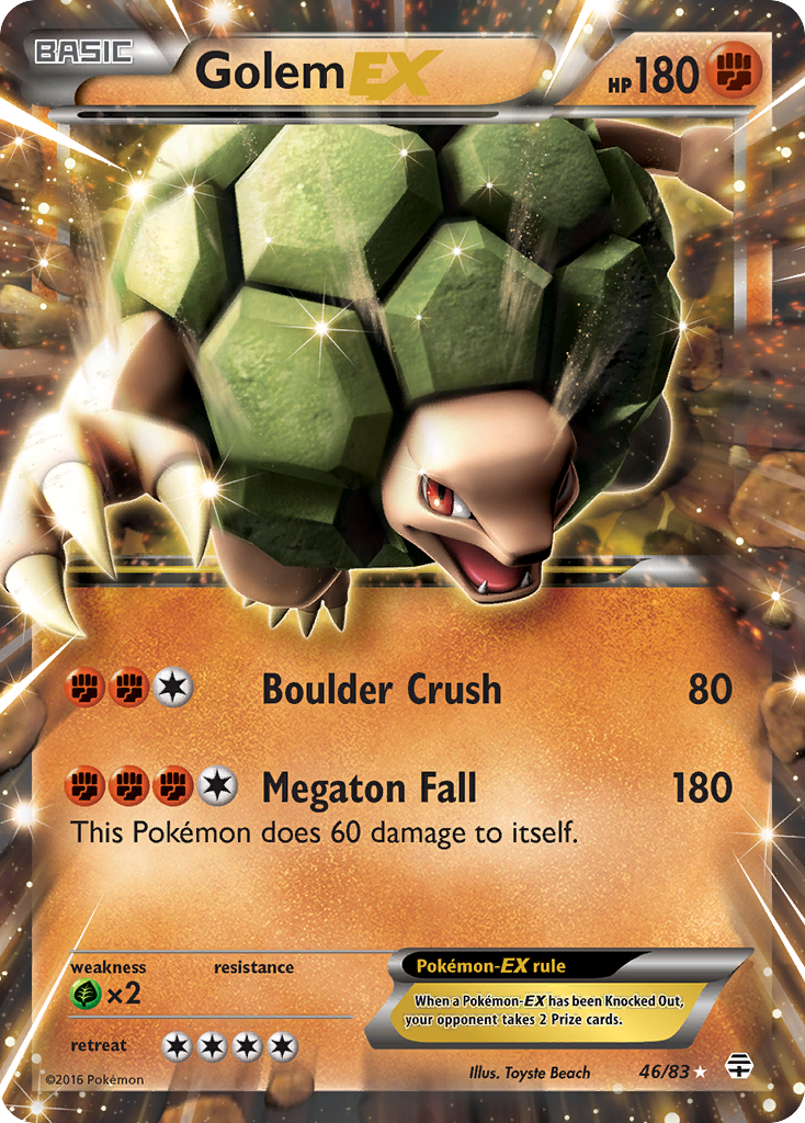 Golem EX (46/83) [XY: Generations] | Exor Games Summserside