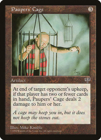 Paupers' Cage [Mirage] | Exor Games Summserside