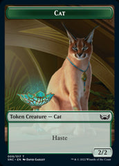 Cat // Angel Double-sided Token [Streets of New Capenna Tokens] | Exor Games Summserside