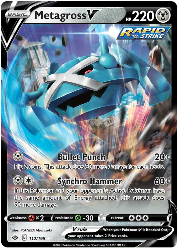 Metagross V (112/198) [Sword & Shield: Chilling Reign] | Exor Games Summserside