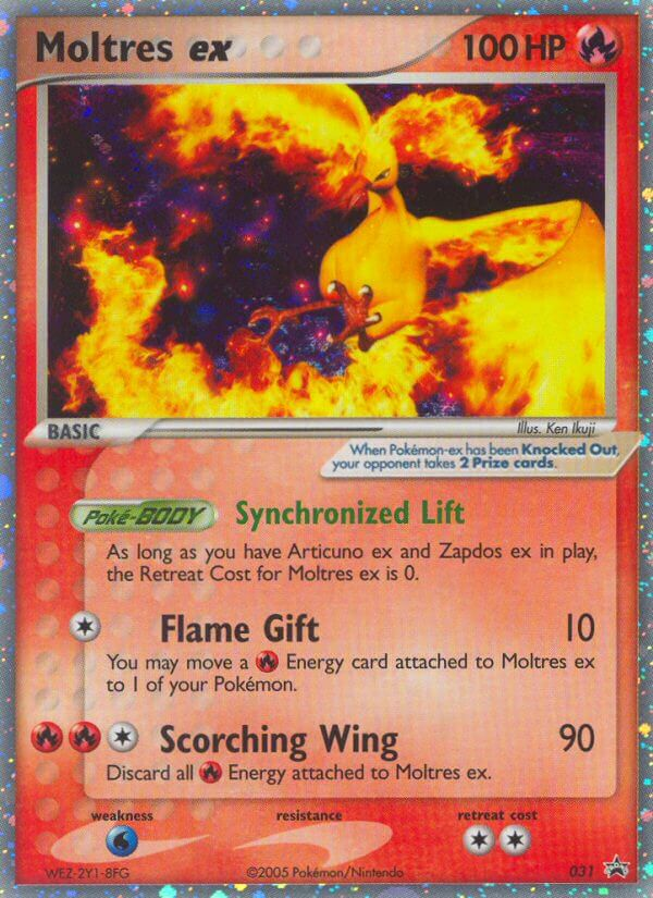 Moltres ex (031) [Nintendo: Black Star Promos] | Exor Games Summserside