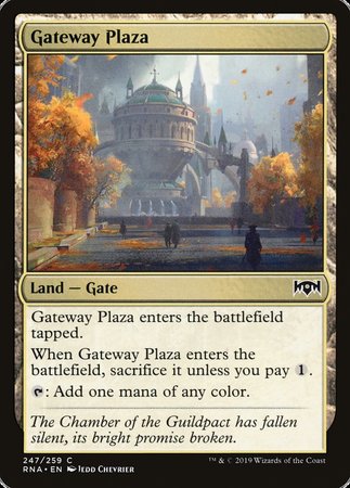 Gateway Plaza [Ravnica Allegiance] | Exor Games Summserside