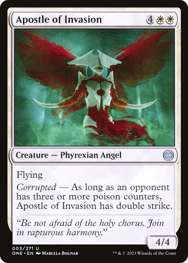 Apostle of Invasion [Phyrexia: All Will Be One] | Exor Games Summserside