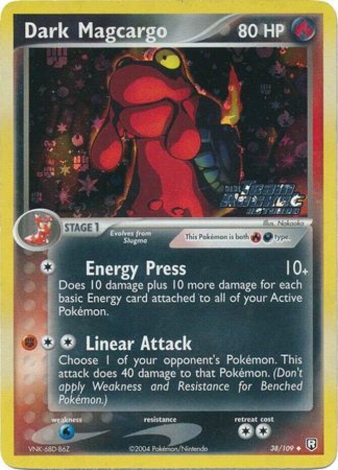 Dark Magcargo (38/109) (Stamped) [EX: Team Rocket Returns] | Exor Games Summserside