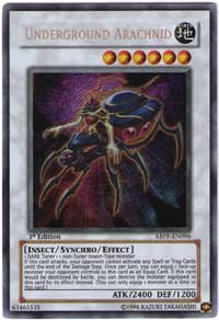 Underground Arachnid [ABPF-EN096] Secret Rare | Exor Games Summserside