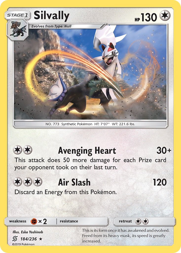 Silvally (184/236) (Theme Deck Exclusive) [Sun & Moon: Unified Minds] | Exor Games Summserside