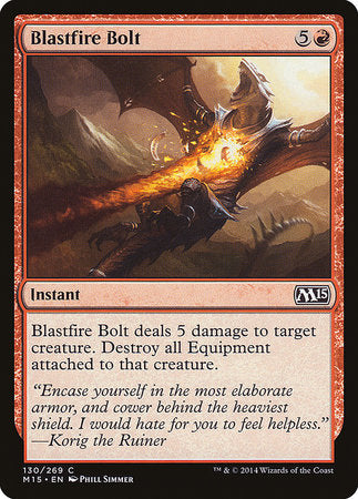 Blastfire Bolt [Magic 2015] | Exor Games Summserside