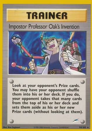 Impostor Professor Oak's Invention (94/105) [Neo Destiny Unlimited] | Exor Games Summserside