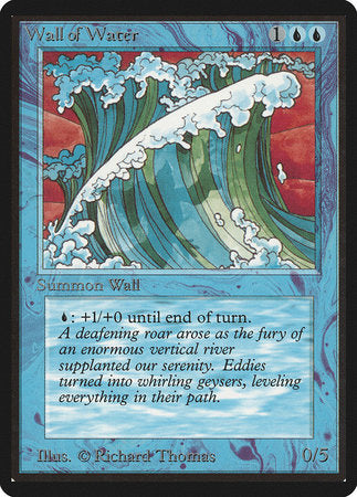 Wall of Water [Limited Edition Beta] | Exor Games Summserside