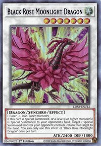 Black Rose Moonlight Dragon (Blue) [LDS2-EN112] Ultra Rare | Exor Games Summserside