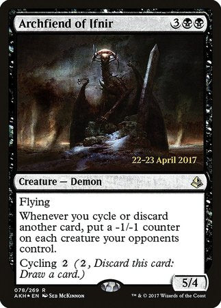 Archfiend of Ifnir [Amonkhet Promos] | Exor Games Summserside