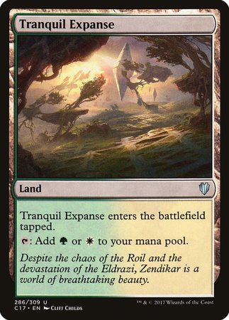 Tranquil Expanse [Commander 2017] | Exor Games Summserside