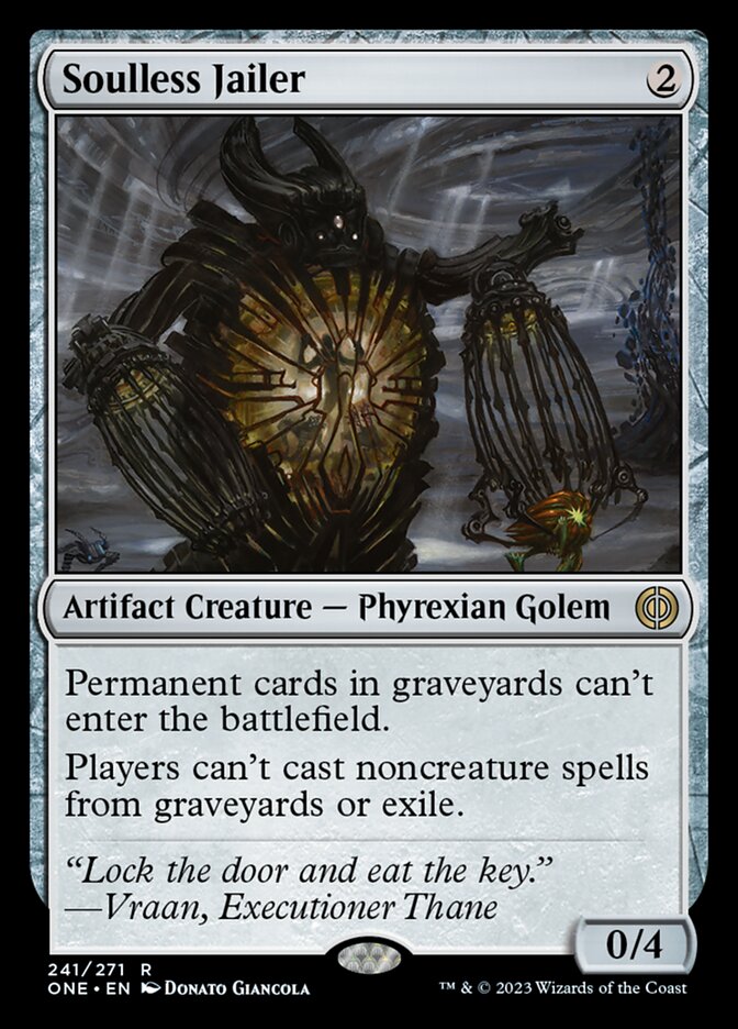 Soulless Jailer [Phyrexia: All Will Be One] | Exor Games Summserside