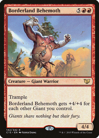 Borderland Behemoth [Commander 2015] | Exor Games Summserside