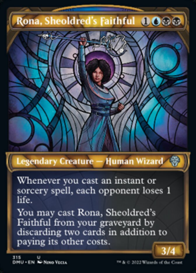 Rona, Sheoldred's Faithful (Showcase) [Dominaria United] | Exor Games Summserside