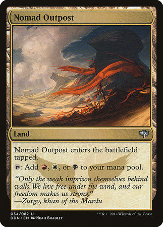 Nomad Outpost [Duel Decks: Speed vs. Cunning] | Exor Games Summserside