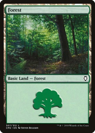 Forest (307) [Commander Anthology Volume II] | Exor Games Summserside