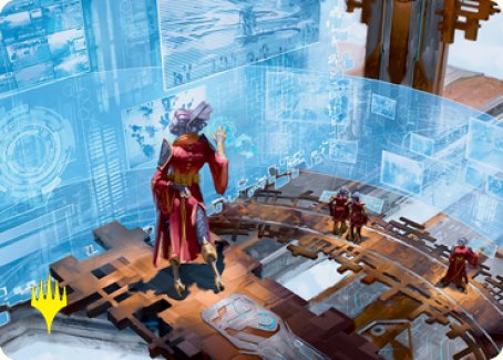 Universal Surveillance Art Card (Gold-Stamped Signature) [Kamigawa: Neon Dynasty Art Series] | Exor Games Summserside