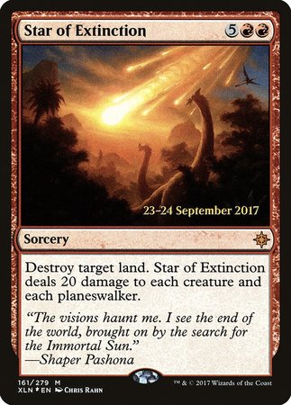 Star of Extinction [Ixalan Promos] | Exor Games Summserside
