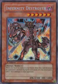 Infernity Destroyer [TSHD-EN098] Secret Rare | Exor Games Summserside