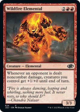 Wildfire Elemental [Jumpstart 2022] | Exor Games Summserside