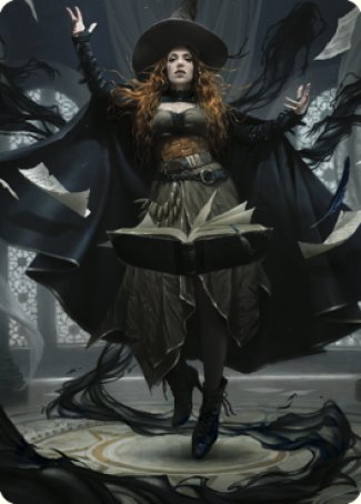 Tasha, the Witch Queen Art Card (41) [Commander Legends: Battle for Baldur's Gate Art Series] | Exor Games Summserside