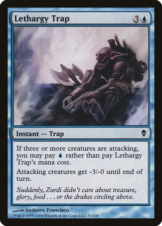 Lethargy Trap [Zendikar] | Exor Games Summserside