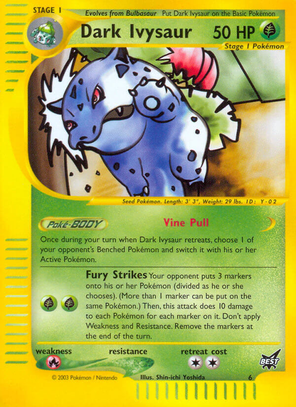 Dark Ivysaur (6) [Best of Promos] | Exor Games Summserside