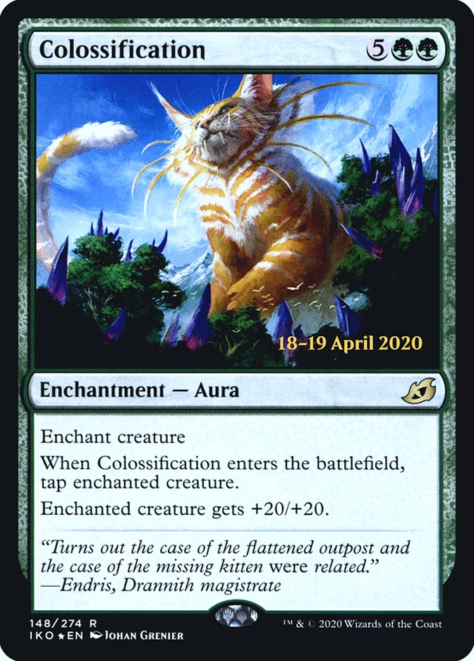 Colossification  [Ikoria: Lair of Behemoths Prerelease Promos] | Exor Games Summserside